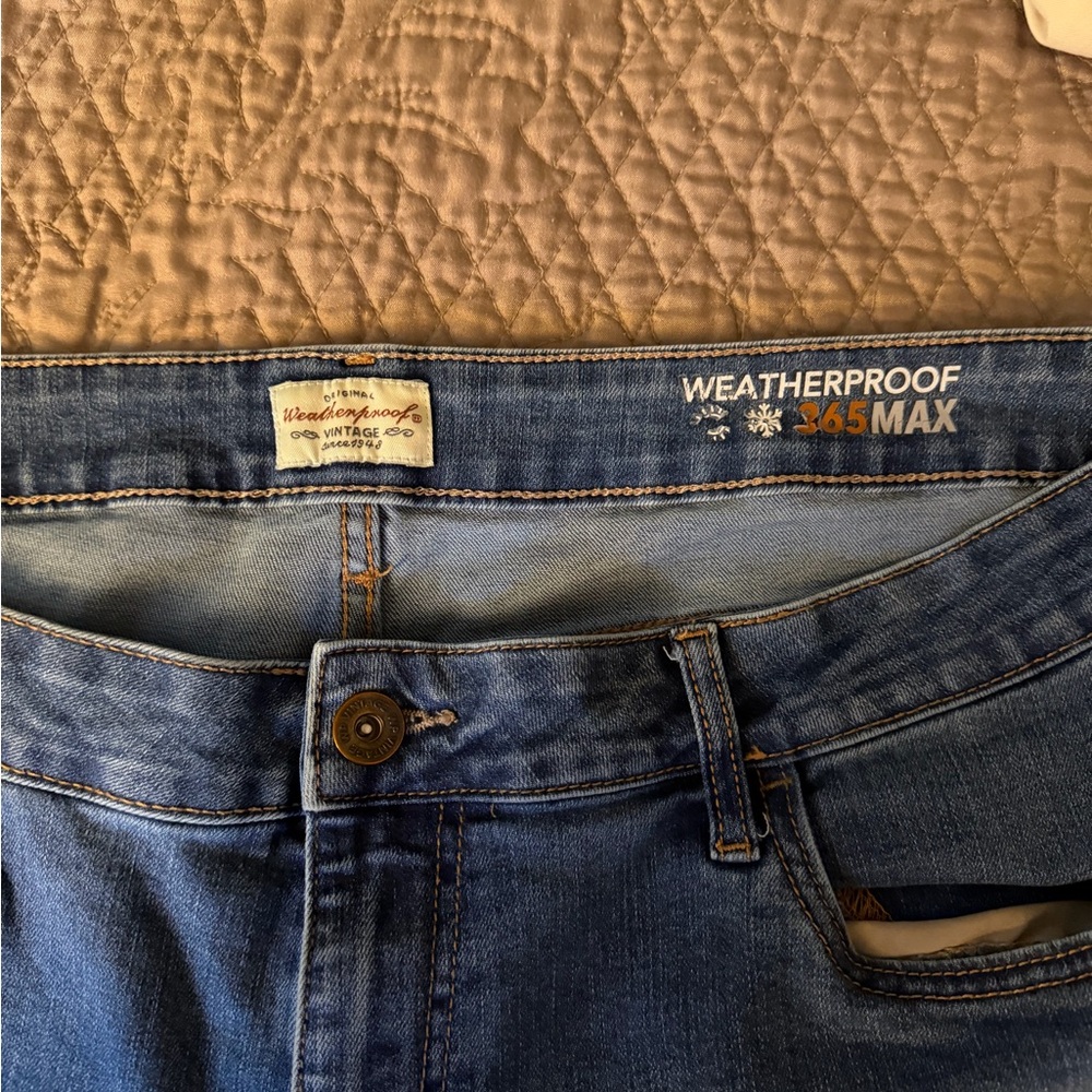 Weatherproof Relaxed Fit Blue Jeans - Picture 4 of 5